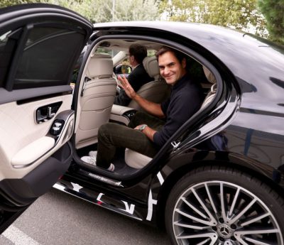 roger federer coche