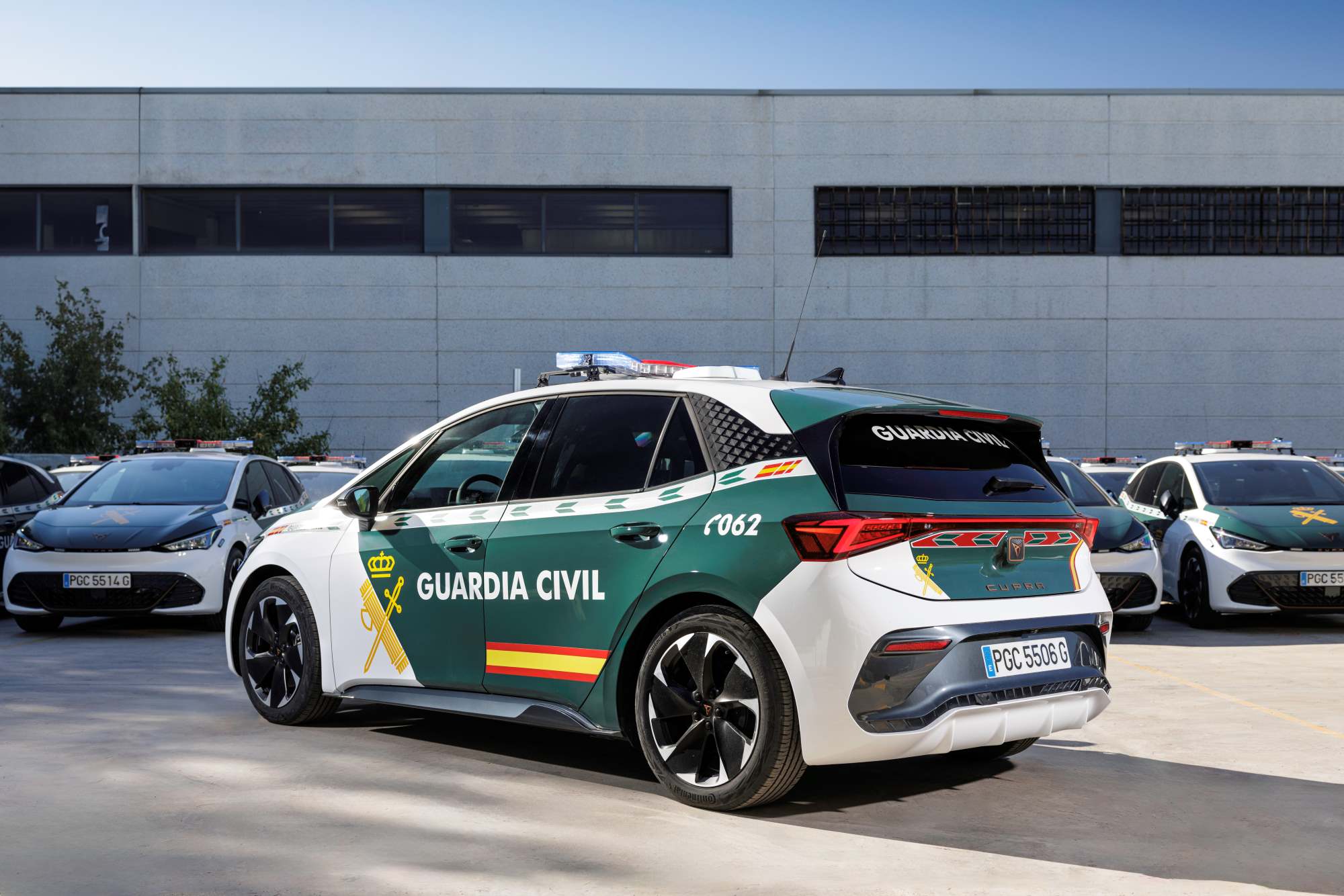 Cupra Born coches guardia civil