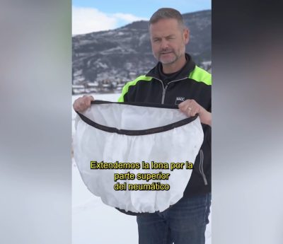 Cadenas y fundas nieve