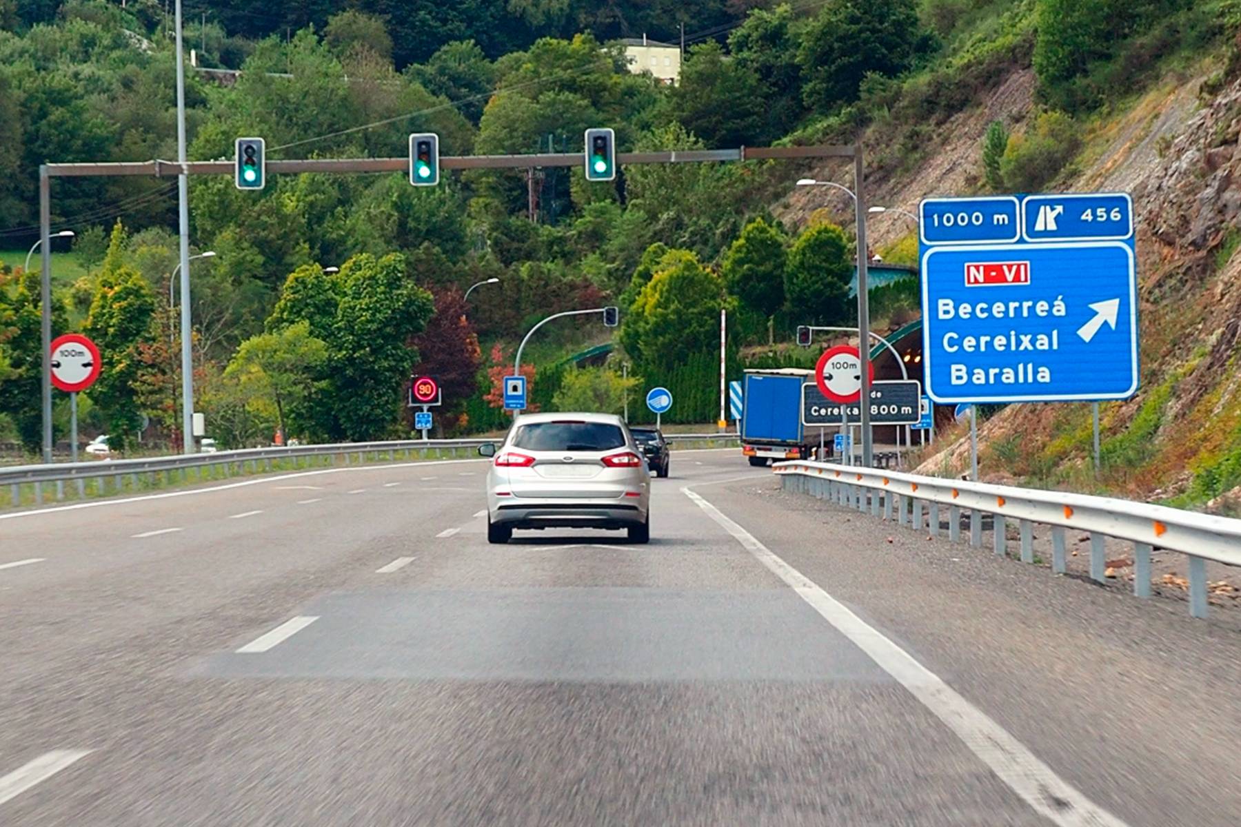 autovia velocidad mínima