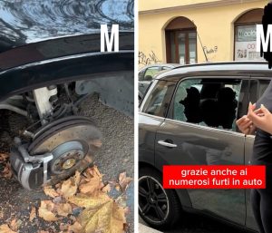 robo piezas coche milan