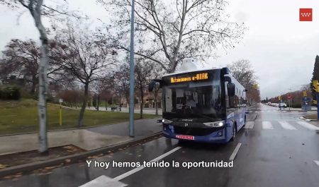 Autobús autónomo Leganés