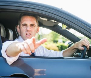 Enfado al volante