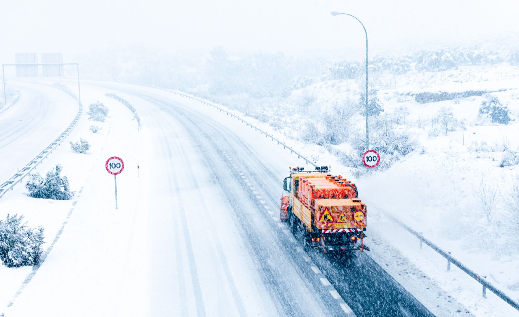 Quitanieves autovía