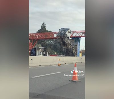 Accidente camión Madrid