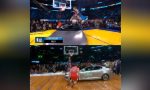 Un coche vuelve a ser el protagonista en el concurso de mates de la NBA 14 años después