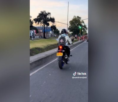 Motorista mensaje