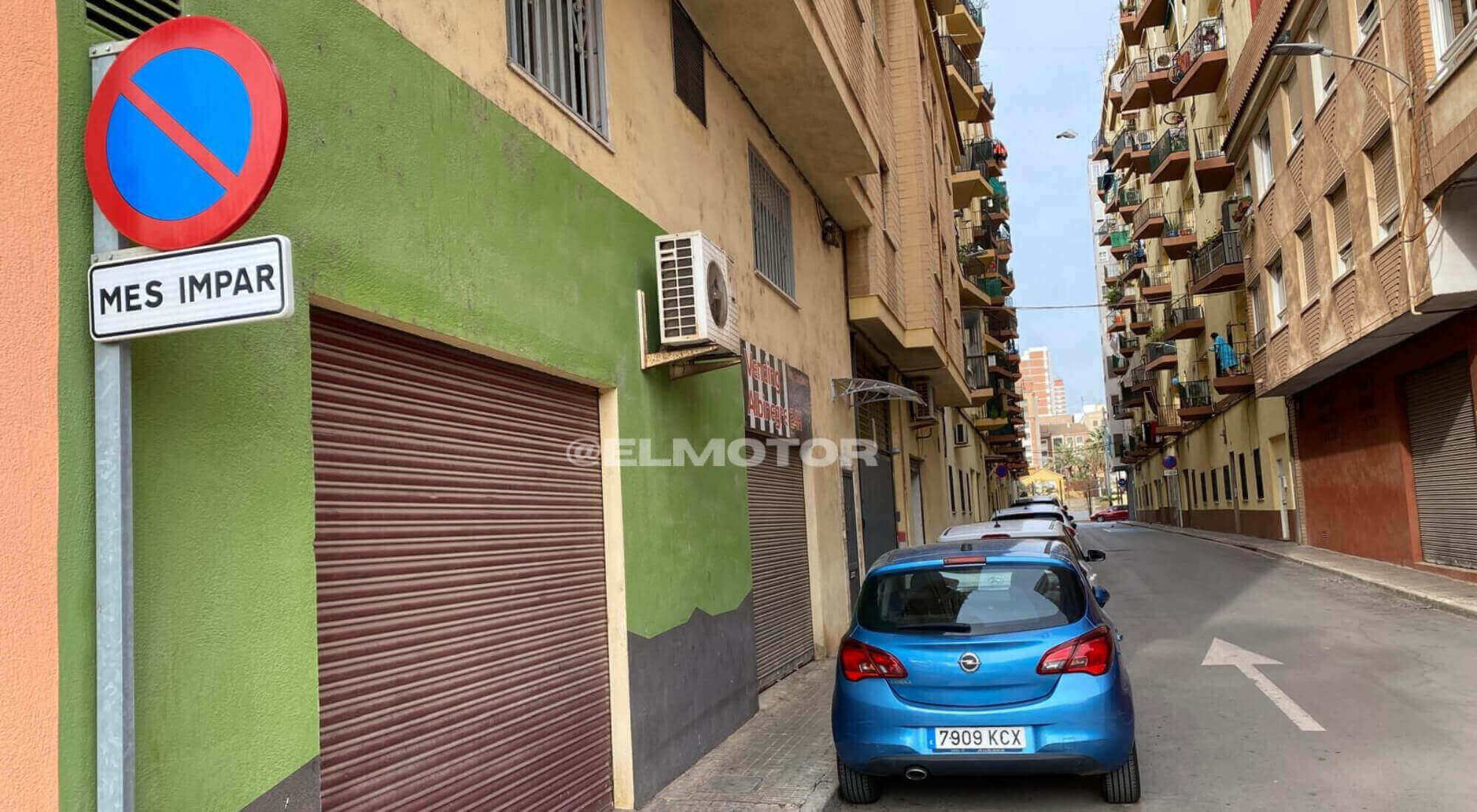 aparcar mes par impar