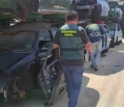 Guardia Civil desguaces