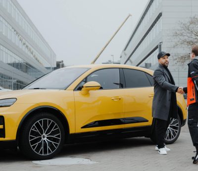 kun aguero piloto porsche