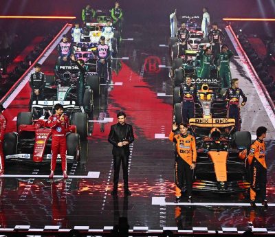 presentacion coche F1