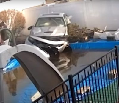 Accidente Long Island piscina