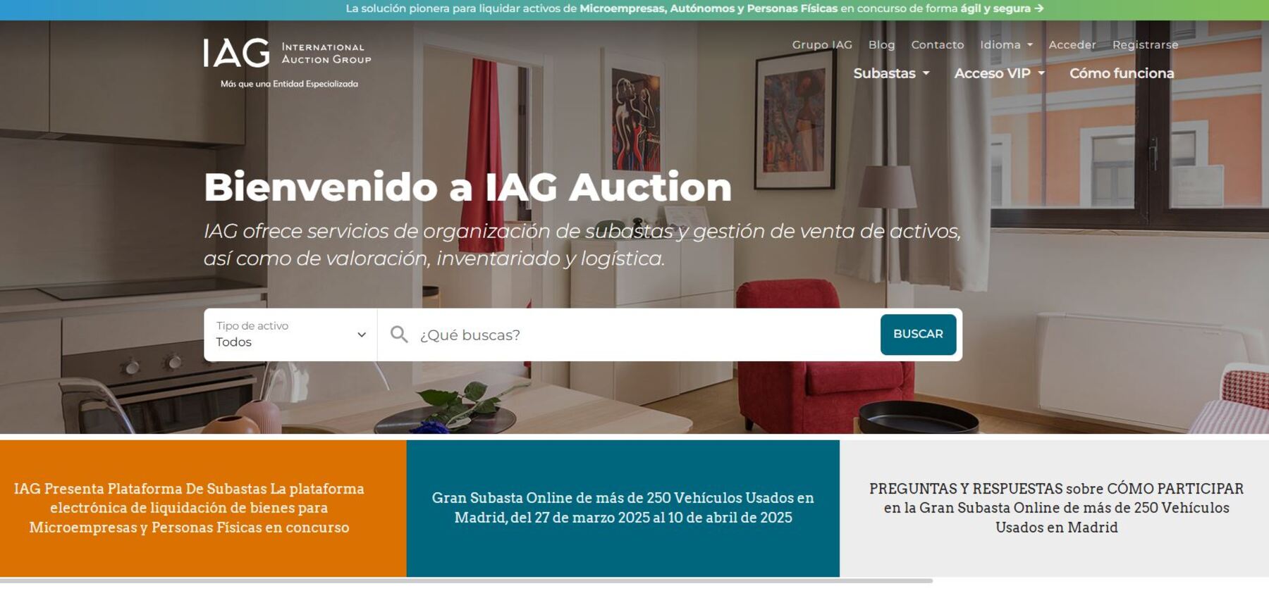 subastas IAG