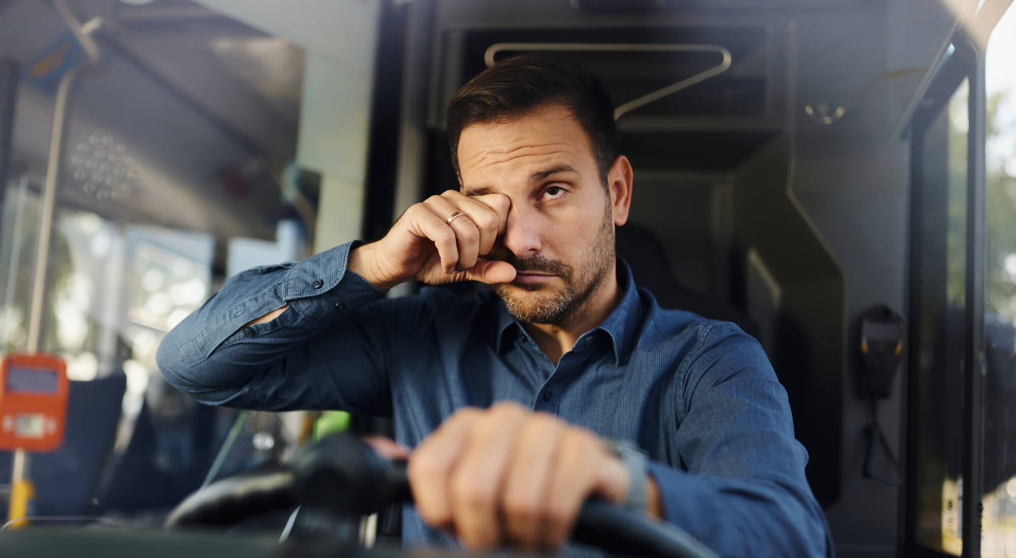 conductor cambio hora