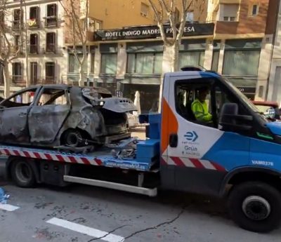 extinguir incendio coches eléctricos