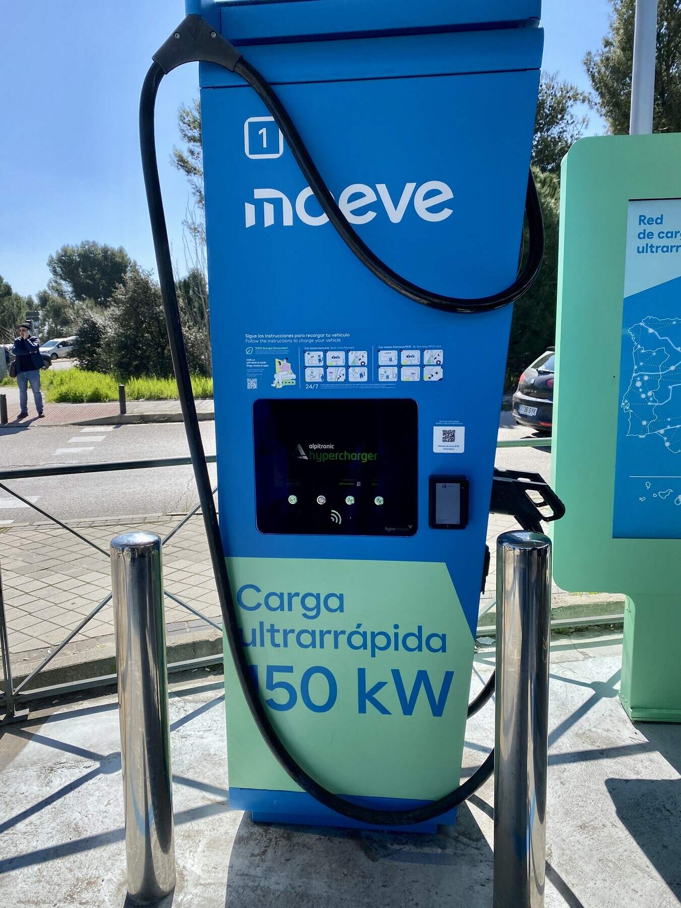 Carga eléctrica Moeve