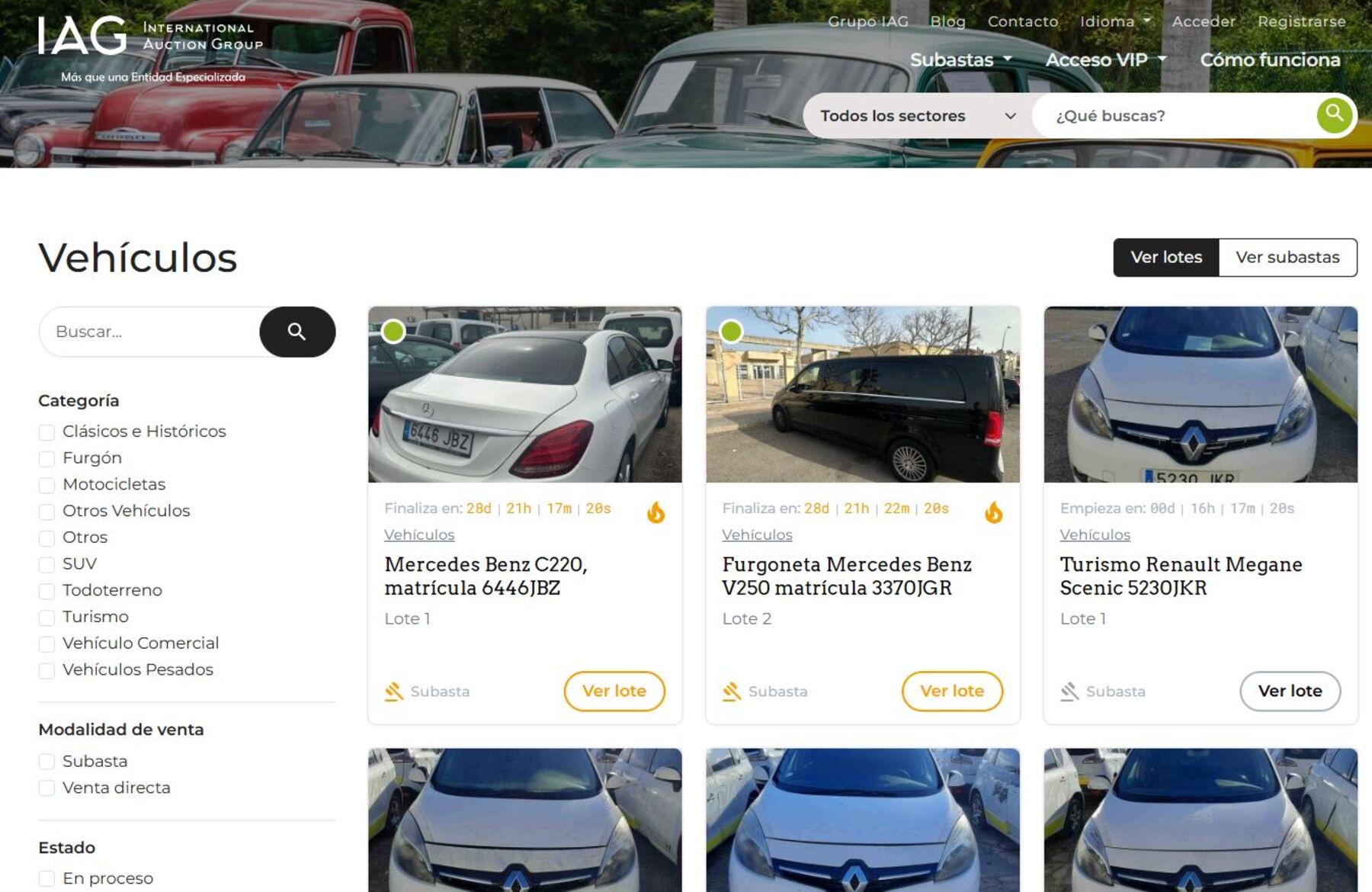 subastas IAG