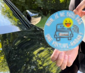 pegatina coches anti radares particulares