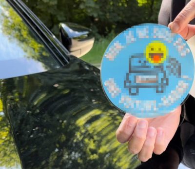 pegatina coches anti radares particulares