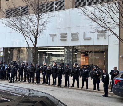 Protestas Tesla
