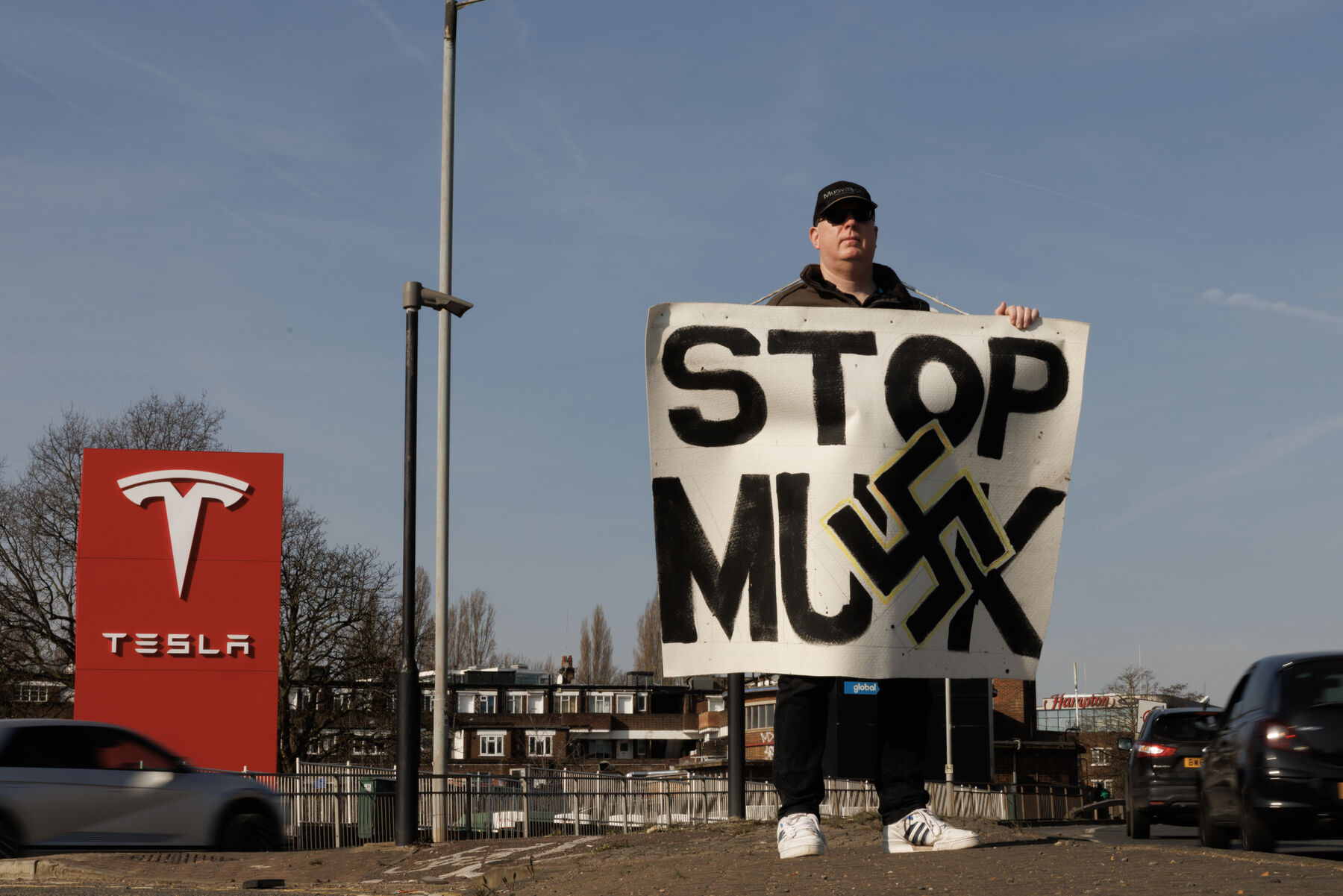 Protestas Tesla