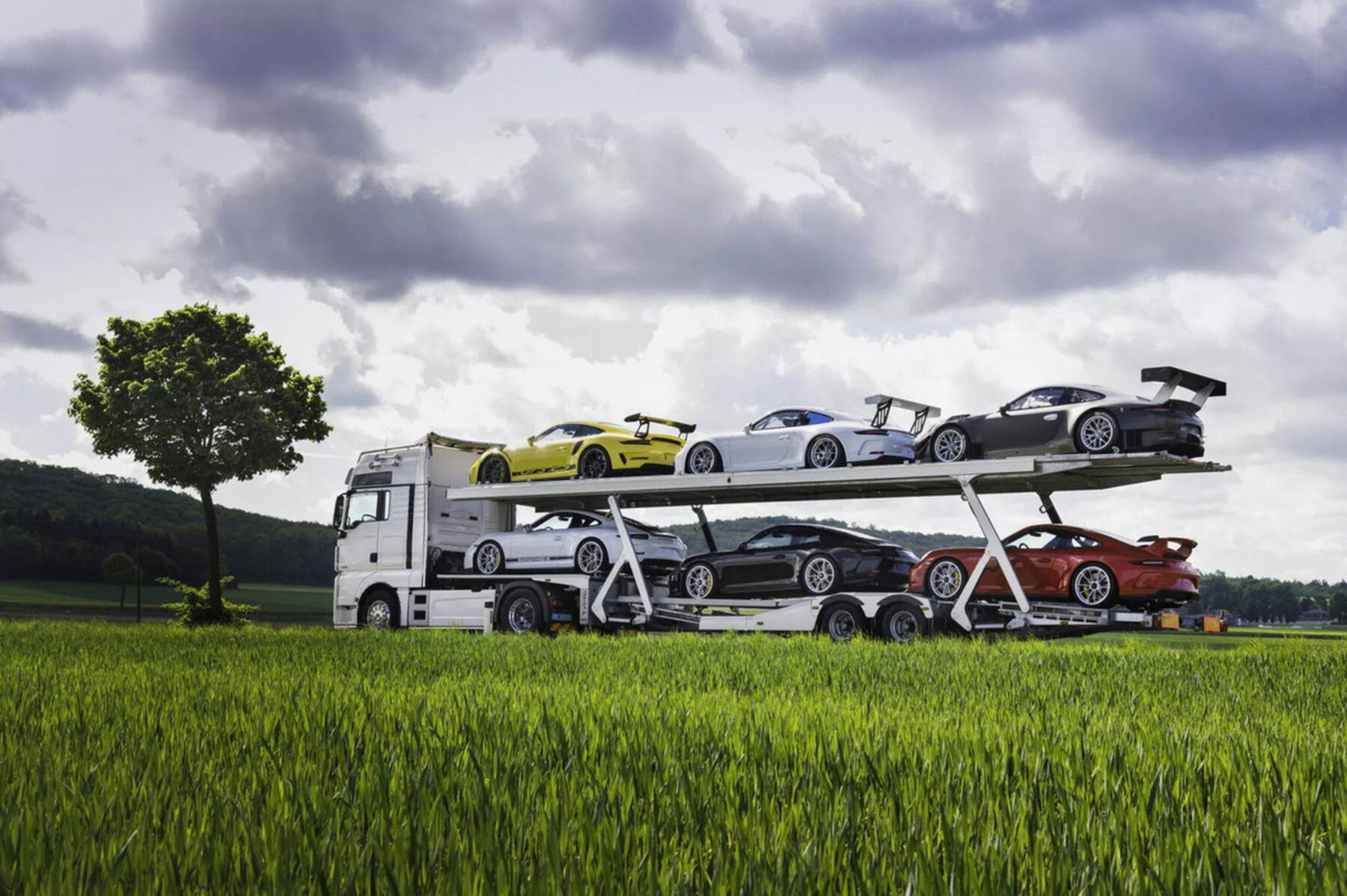 Coches con accidente