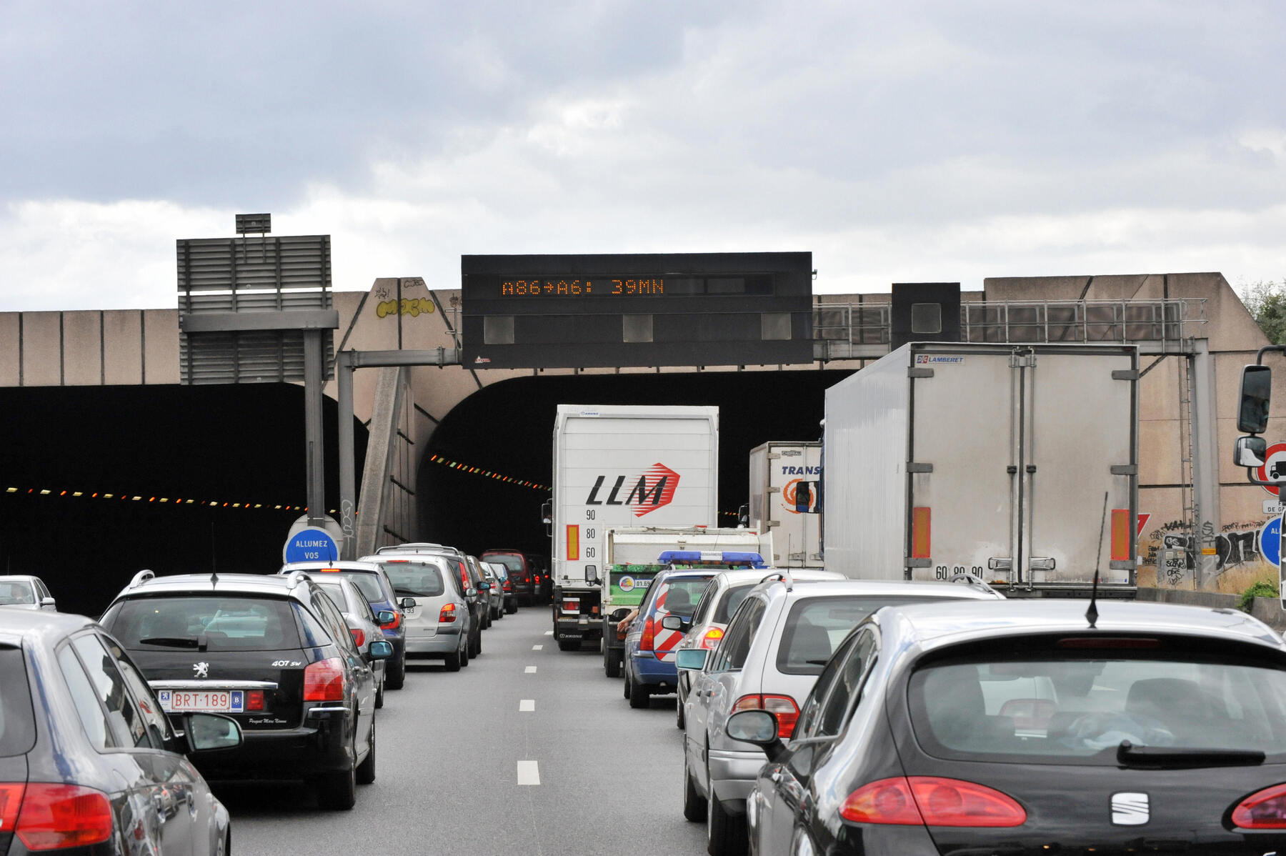 Carreteras transitadas Europa