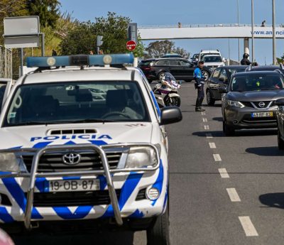 Policía portuguesa tráfico