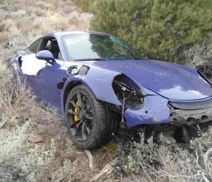 accidente porsche