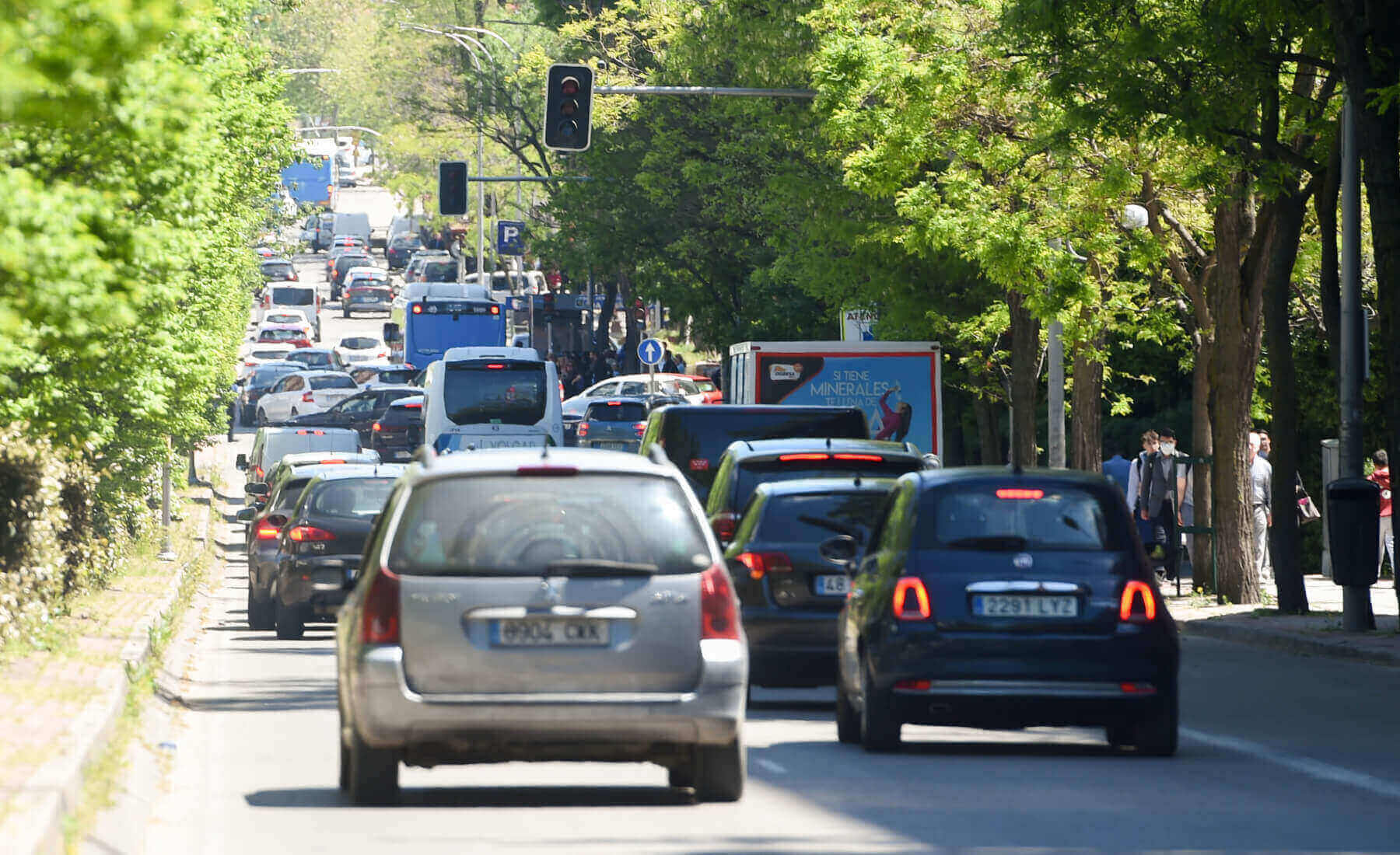 apagon masivo atascos