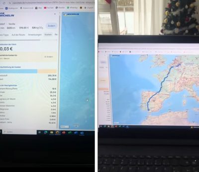 calcular ruta michelin