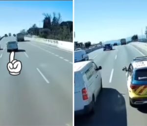 mosos multa furgoneta carril derecho