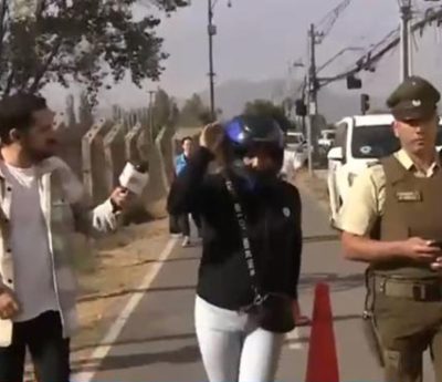 motorista fuga chile viral