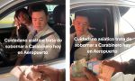 Un conductor intenta sobornar a un policía cerca de un aeropuerto y alucina con lo que hace el agente: todo quedó grabado