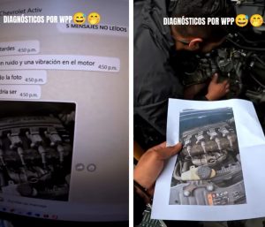 viral taller mecánico whatsapp