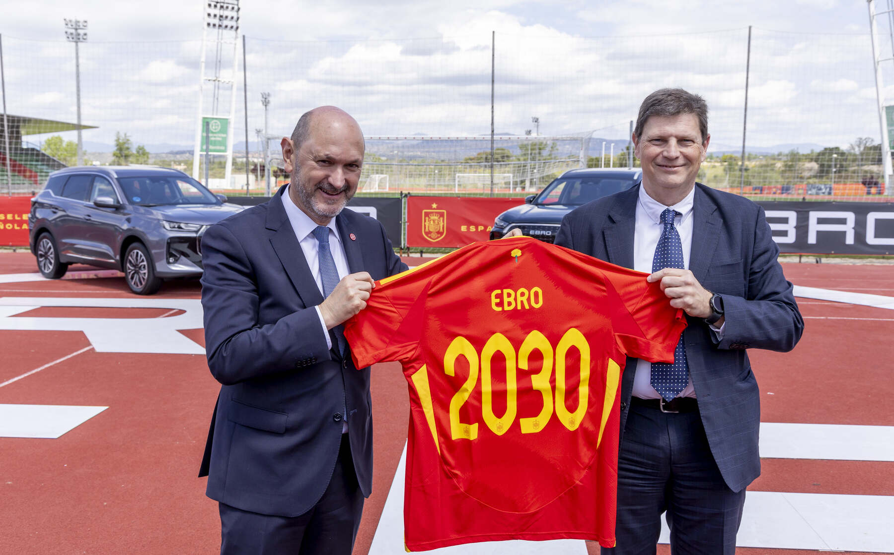 Ebro selección española fútbol