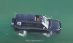 ¿Pasará la prueba?: un conductor intenta cruzar un río en un coche eléctrico chino y lo que sucede es impresionante