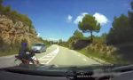 A segundos y a centímetros de chocar: la policía catalana denuncia a unos motoristas gracias al vídeo de otro conductor