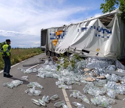 camion botellas gaseosa