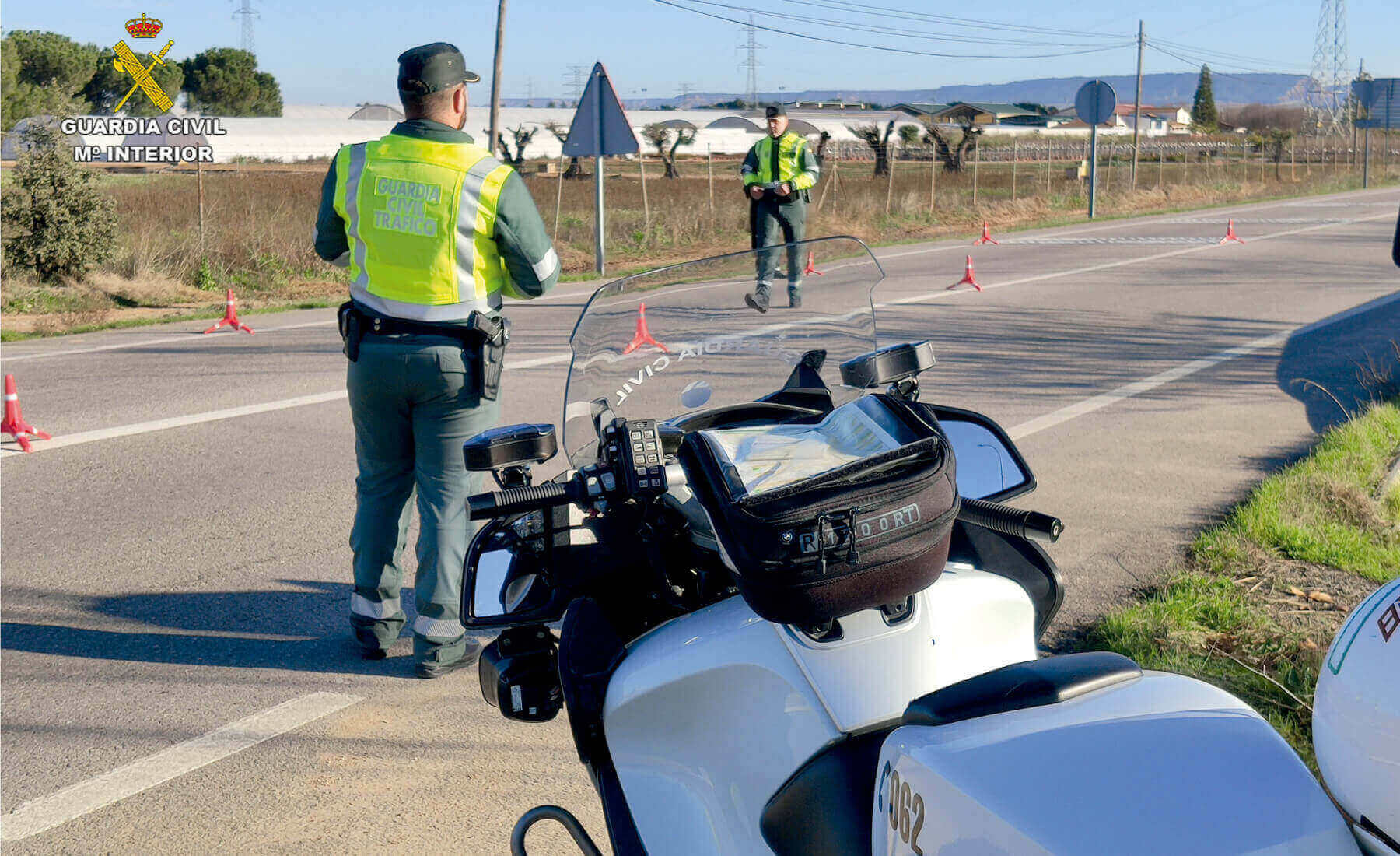 control guardia civil