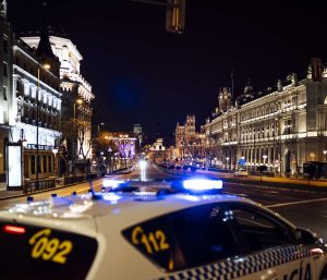 daños por coches de emergencias