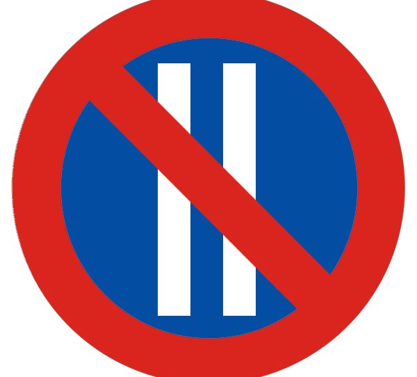 R-308b. Estacionamiento prohibido los días pares.