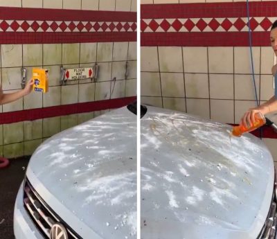 truco limpiar carrocería