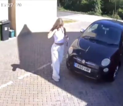 coche aparcado desaparecio