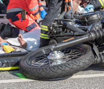 Accidente moto