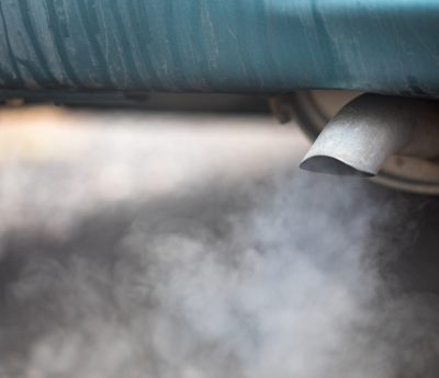 contaminación coche