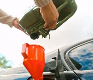 Garrafa gasolina coche