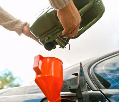 Garrafa gasolina coche