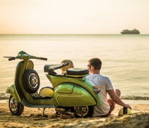 Moto vacaciones verano