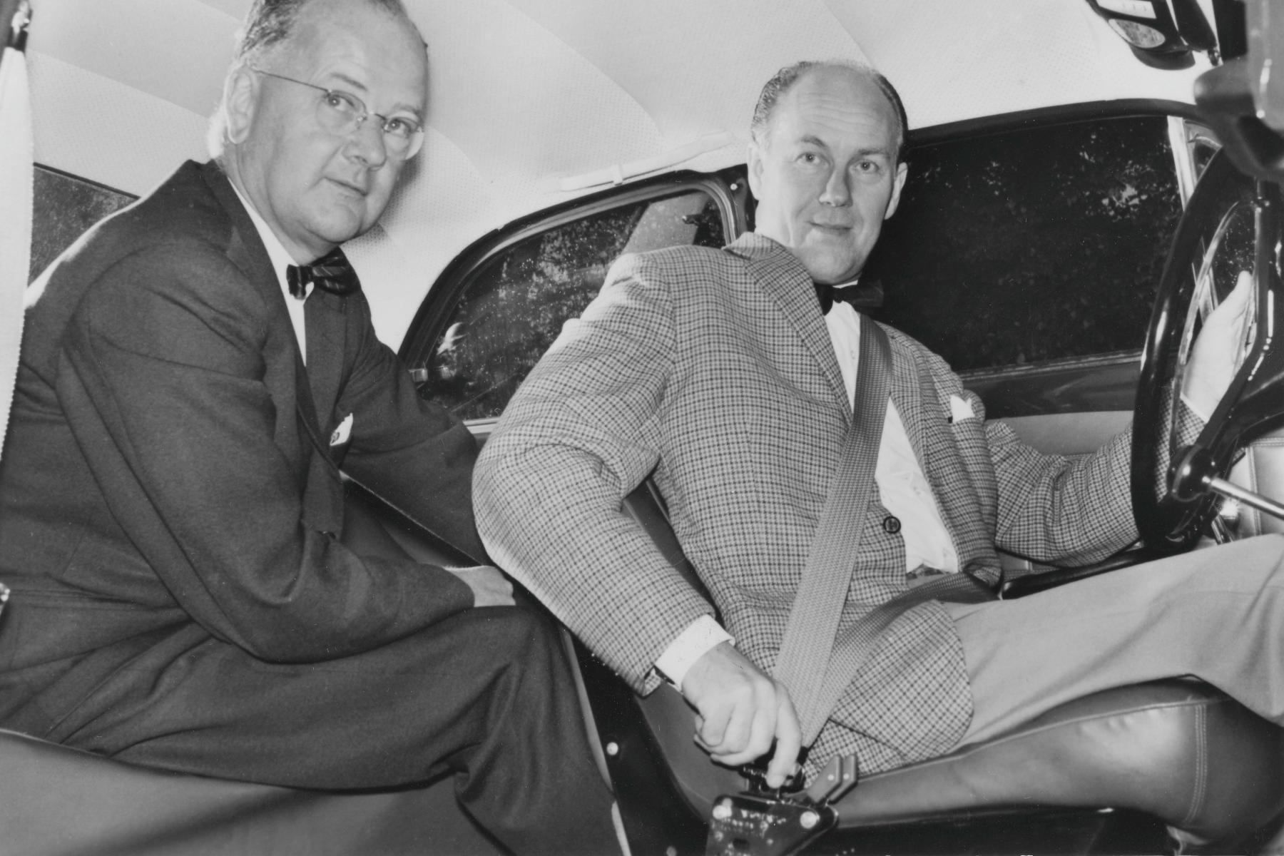 Nils Bohlin ingeniero Volvo inventor cinturón de seguridad de tres puntos